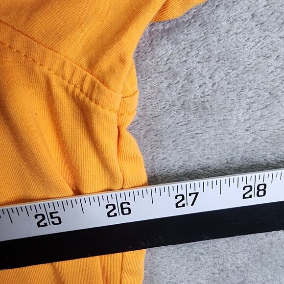 Mens Orange Cremeux Classics Polo Shirt Supima Cotton Blend Short Sleeve XXL - Picture 6 of 8